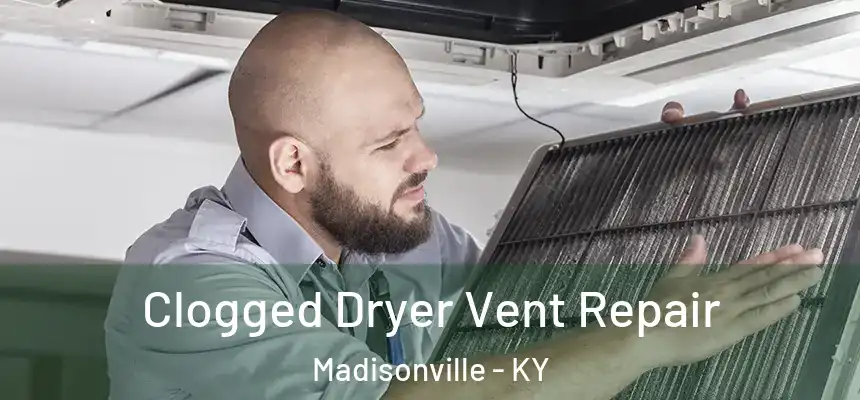  Clogged Dryer Vent Repair Madisonville - KY